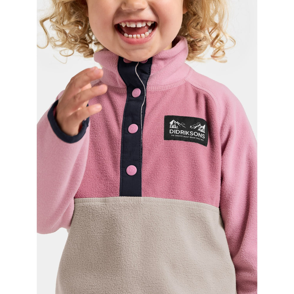 Køb Didriksons Heather Pink Monte Kids Half Bu 5