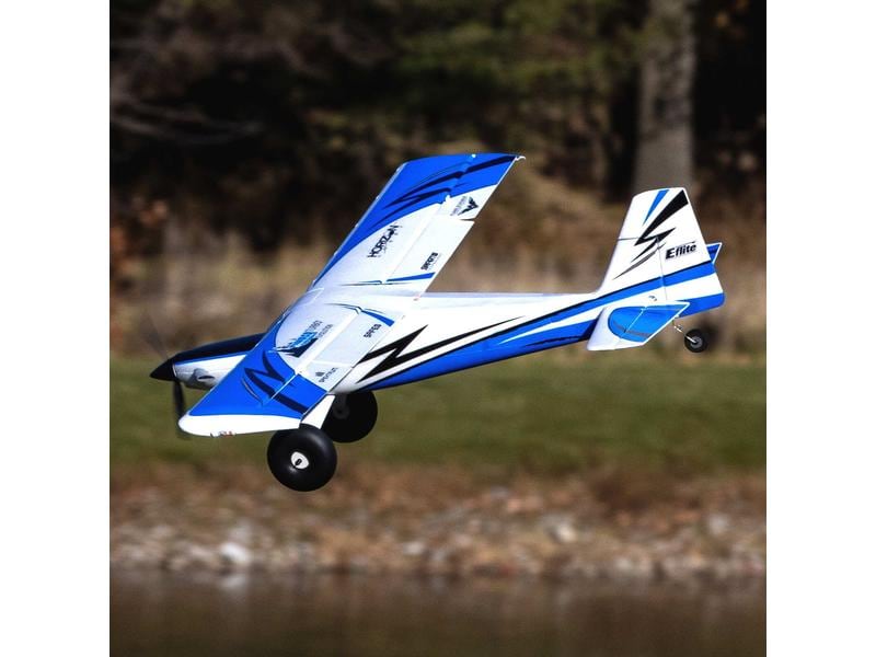 E-flite Motorflugzeug UMX Turbo Timber Evolution 698 mm BNF Kompaktes STOL Flugmodell mit Spektrum Technik