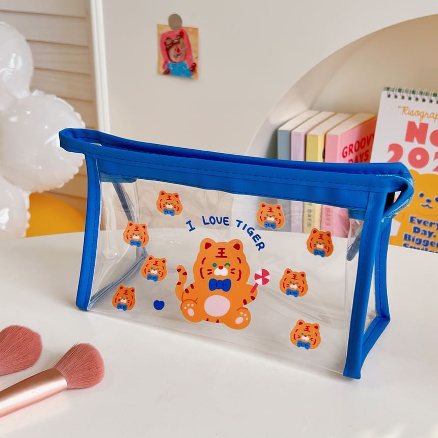 Bohod - Transparant PVC-etui met dierenmotief (verschillende ontwerpen)