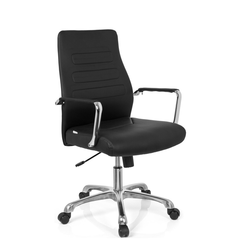 Profi Chefsessel TEWA Kunstleder mit Armlehnen hjh OFFICE