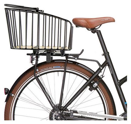 Panier pour Porte-Bagage Klickfix Aluminio GT Korbklip Noir