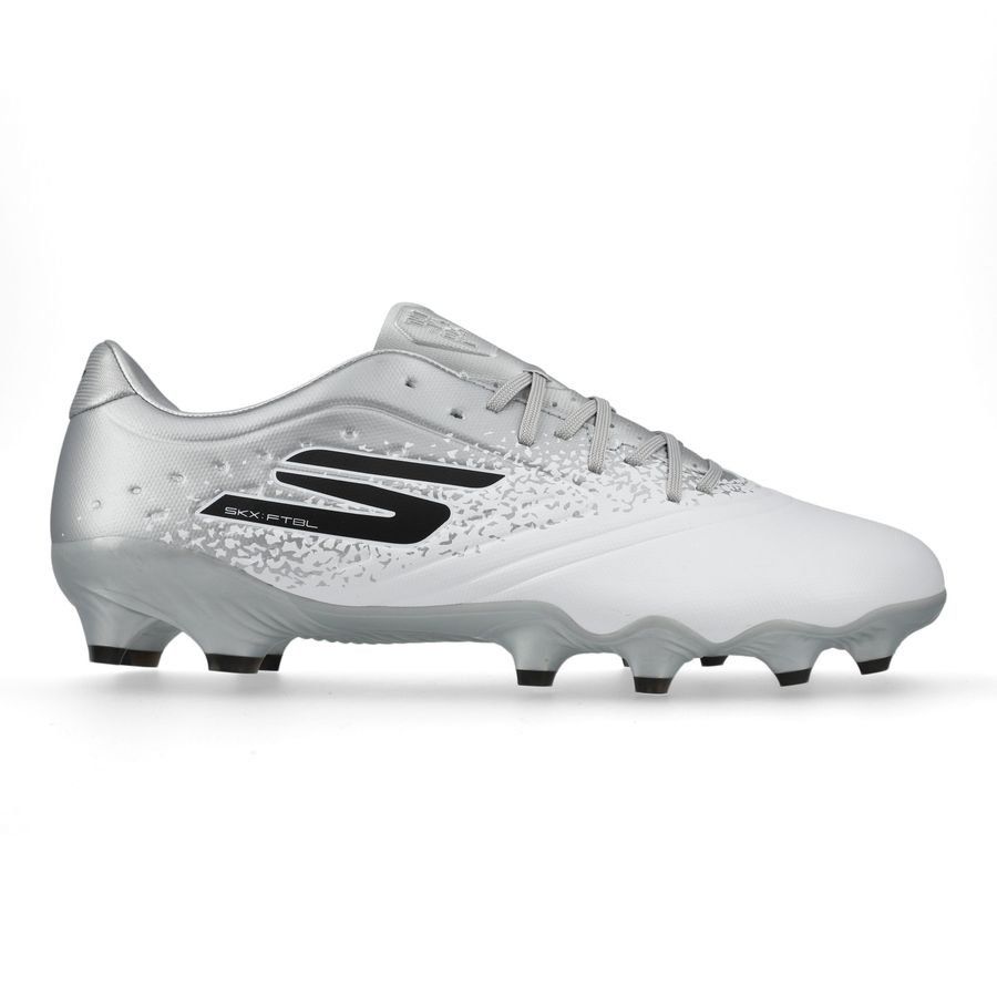 Skechers Razor 1.5 Academy FG Electrum - Blanc/Argenté