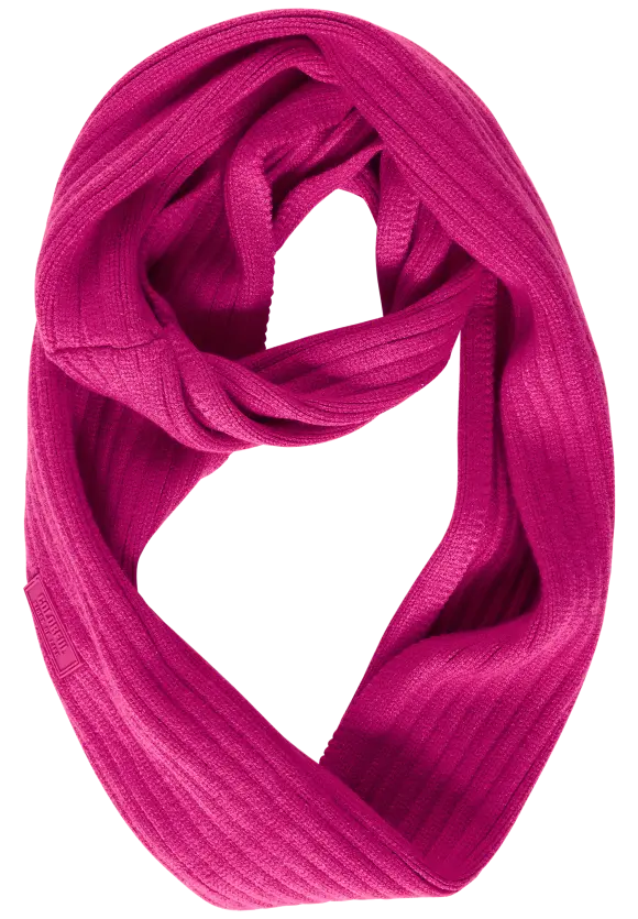 Loop in Unifarbe - peony pink