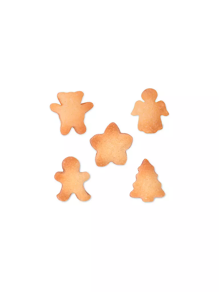STAEDTER Ausstecher - Weihnachten - Mini - Set, 5-teilig silber