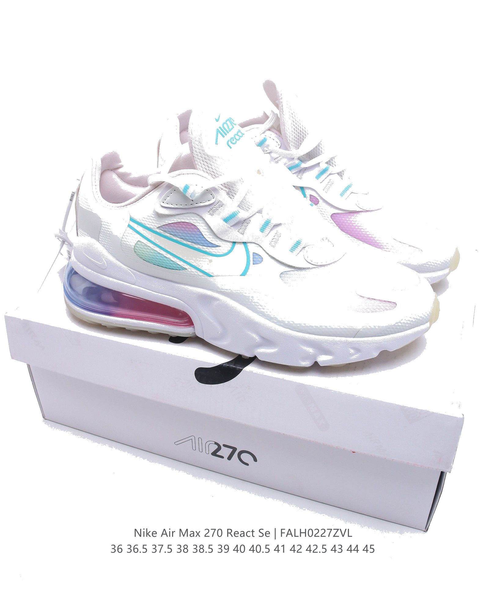 Nike Air Max 270 React Bauhaus CT1265-100 Dames & Heren Schoenen-2