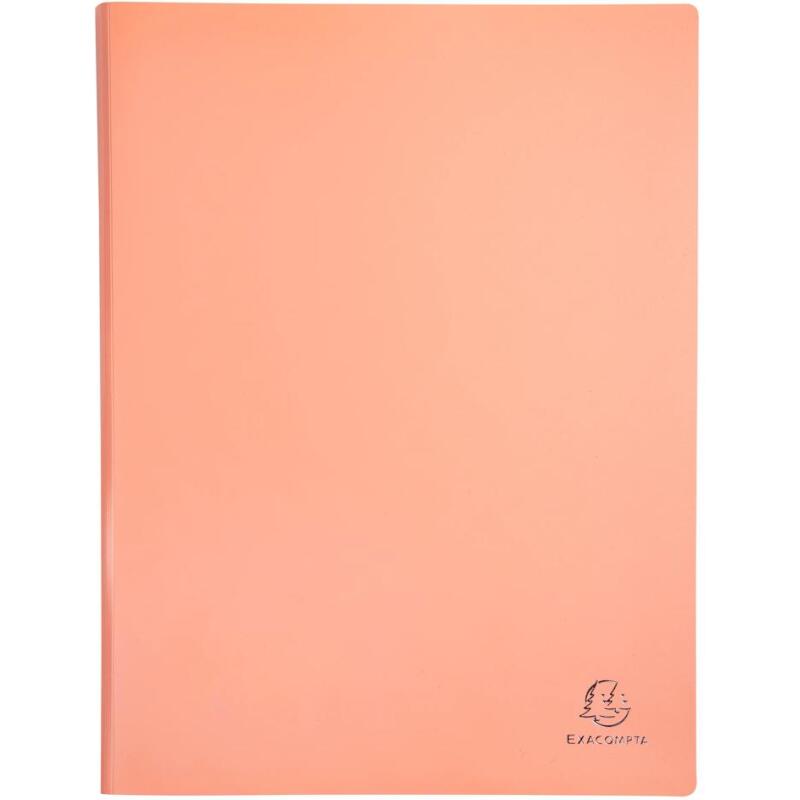 Protège-documents en polypropylène semi-rigide Aquarel PP 120 vues - A4 - Couleurs assorties