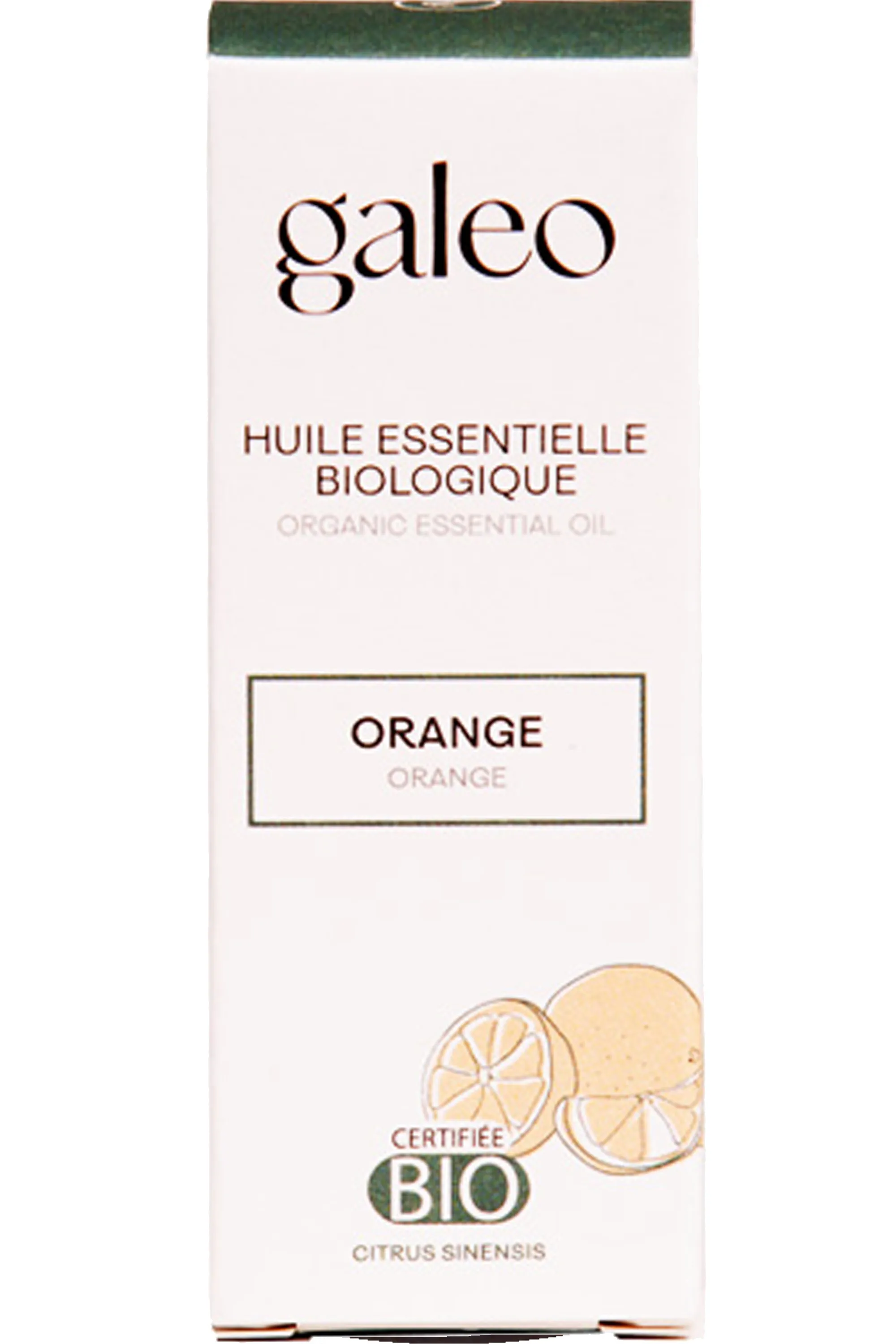 Galeo Huile essentielle biologique Orange-10 ml