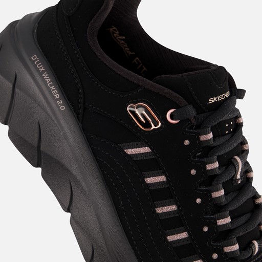 Skechers D'Lux Walker 2.0 Sneakers zwart