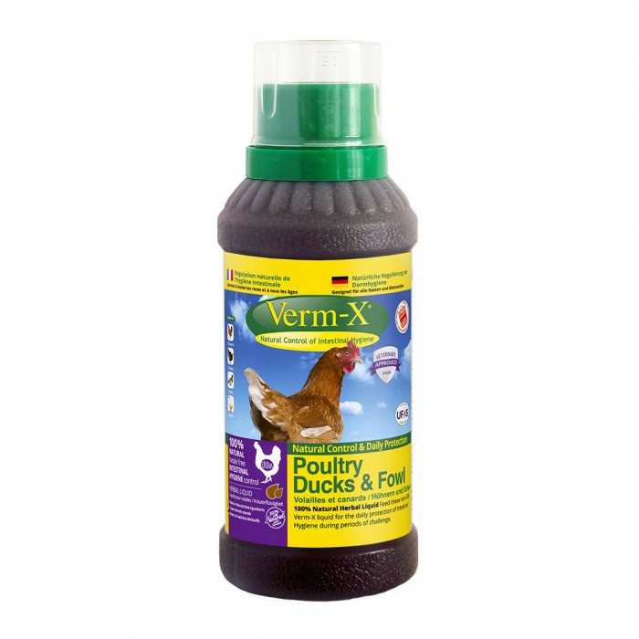 Verm-X Poules - Hygiène intestinale (solution liquide)