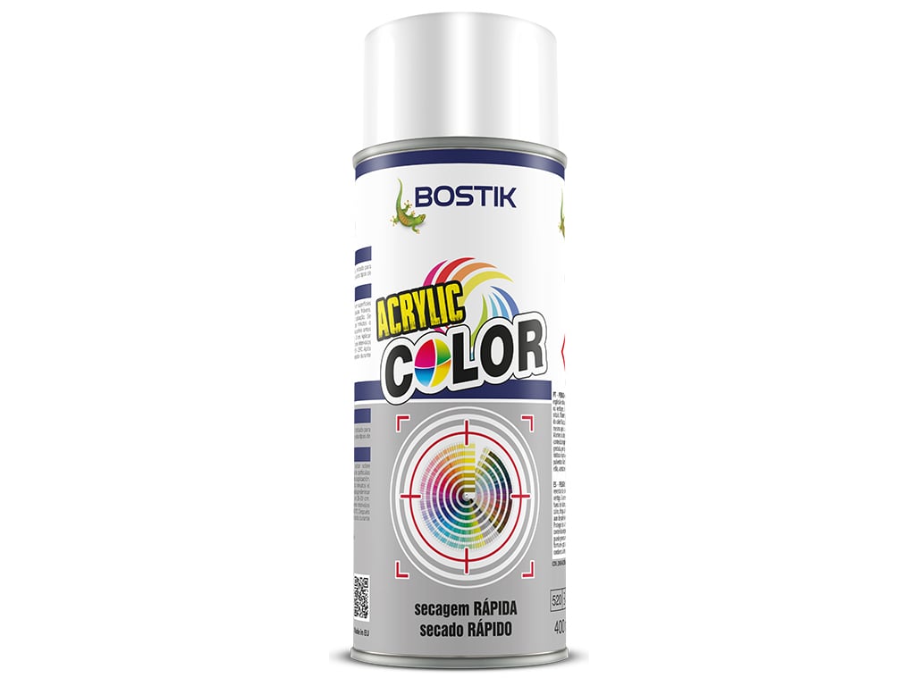 SPRAY ACRYLIC BOSTIK BRANCO BRILHANTE 400ML
