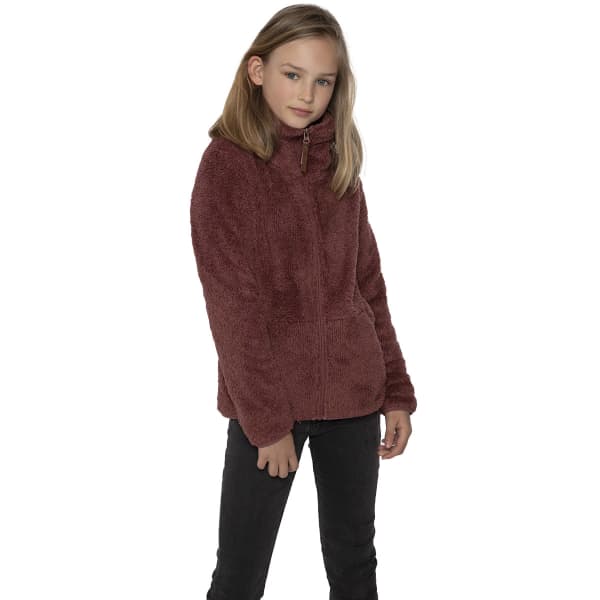 Veste polaire PROTEST RIRI JR FULL ZIP TOP PETAL PINK