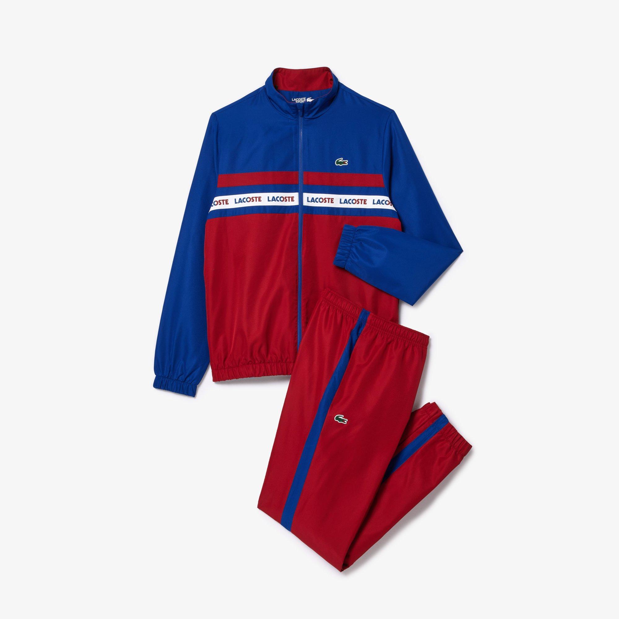 Lacoste Logo Stripe Tracksuit