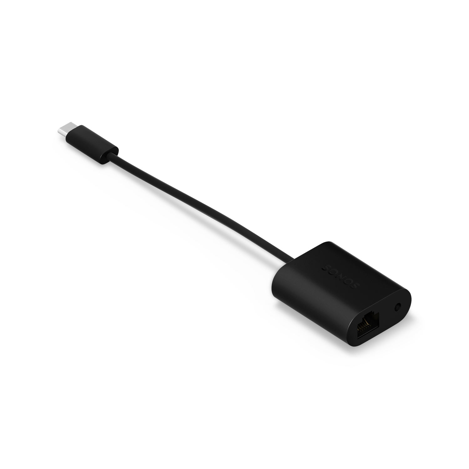 Sonos Combo Adapter – USB-C-adapter voor Ethernet en audio Zwart