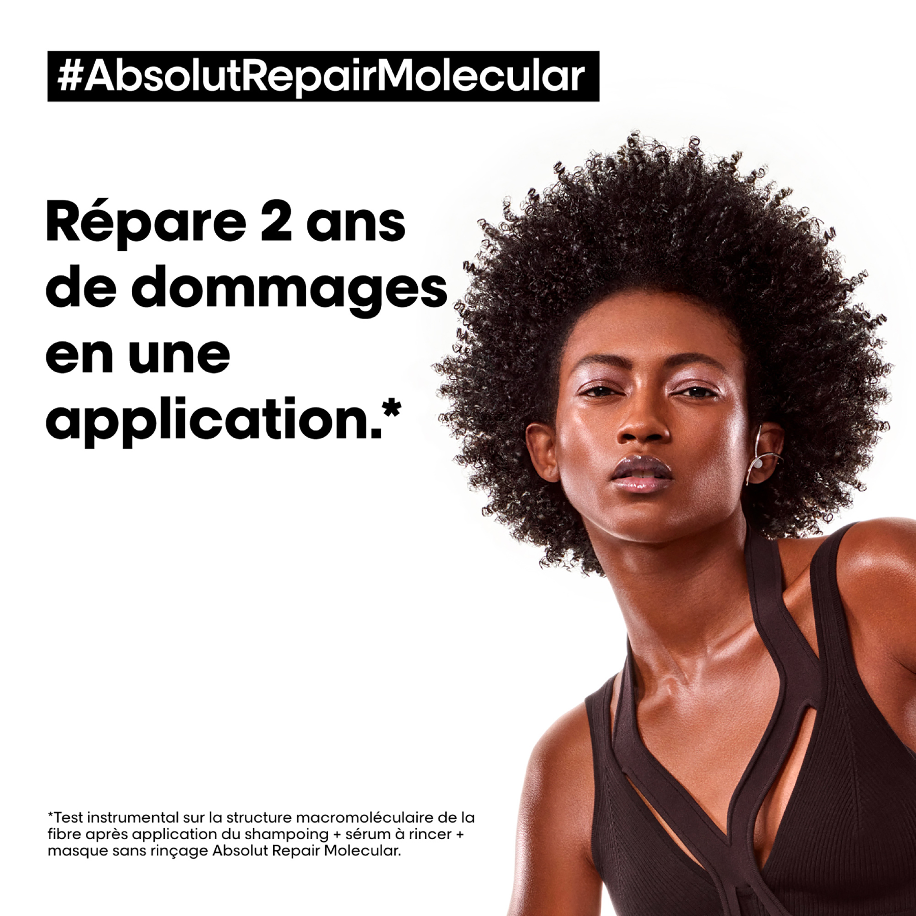 Shampoing Absolut Repair Molecular L'Oral Professionnel 500 ML