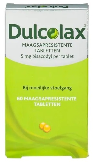 Dulcolax Bisacodyl 5mg 60 tabletten