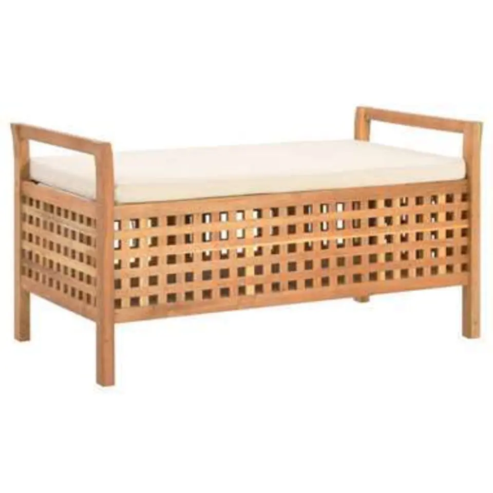 vidaXL - Bank - Bruin - Hout - 93 x 49 x 49 cm