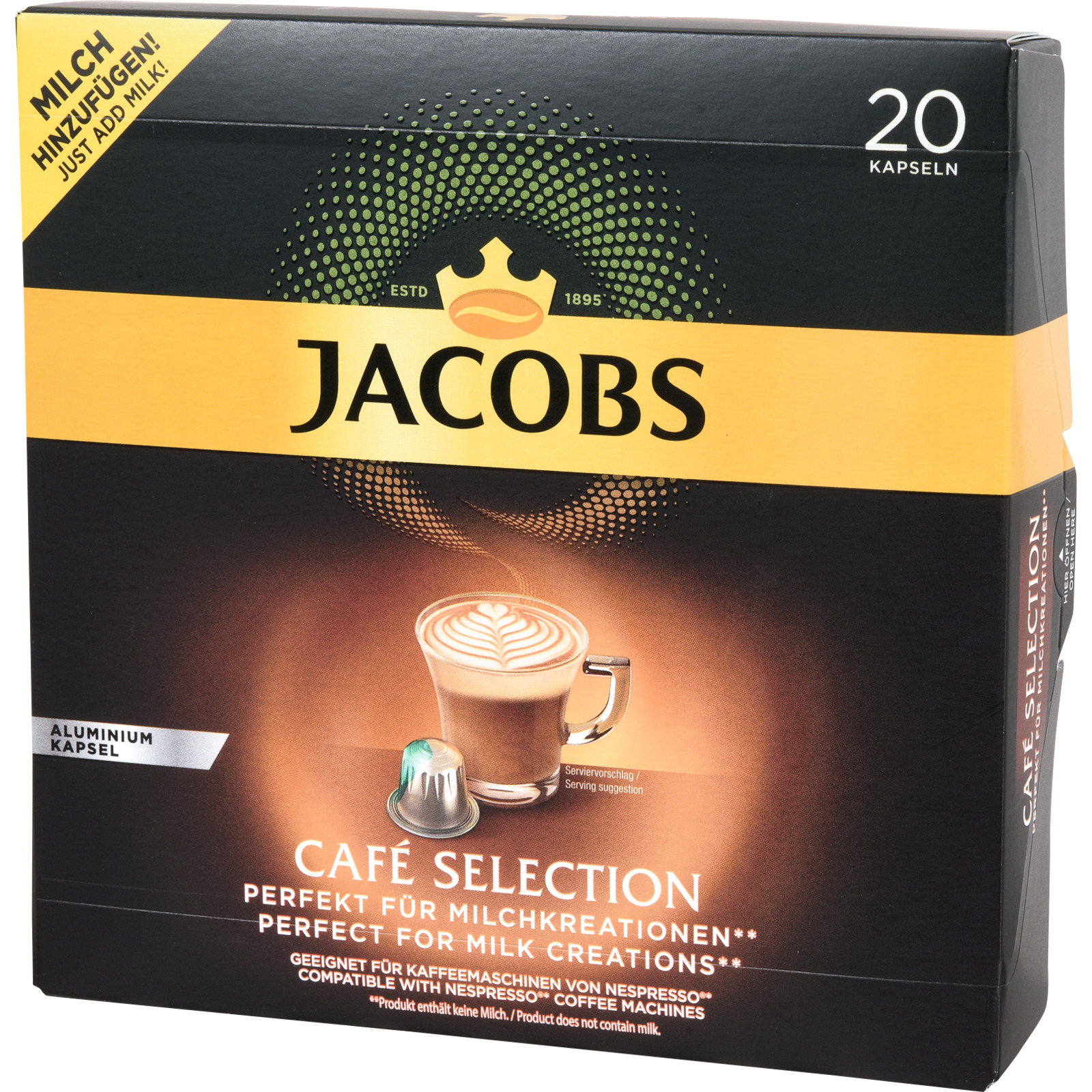 Jacobs Café Selection 20 Kapseln