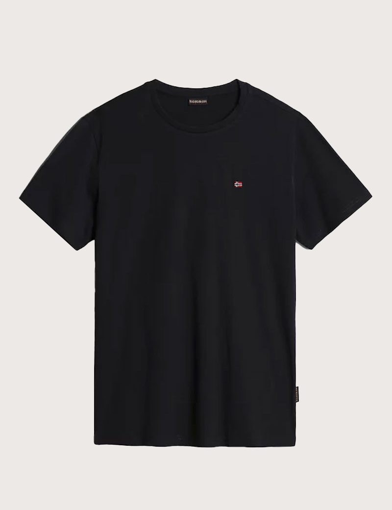 NAPAPIJRI T-SHIRT HOMME LOGO CŒUR NOIR