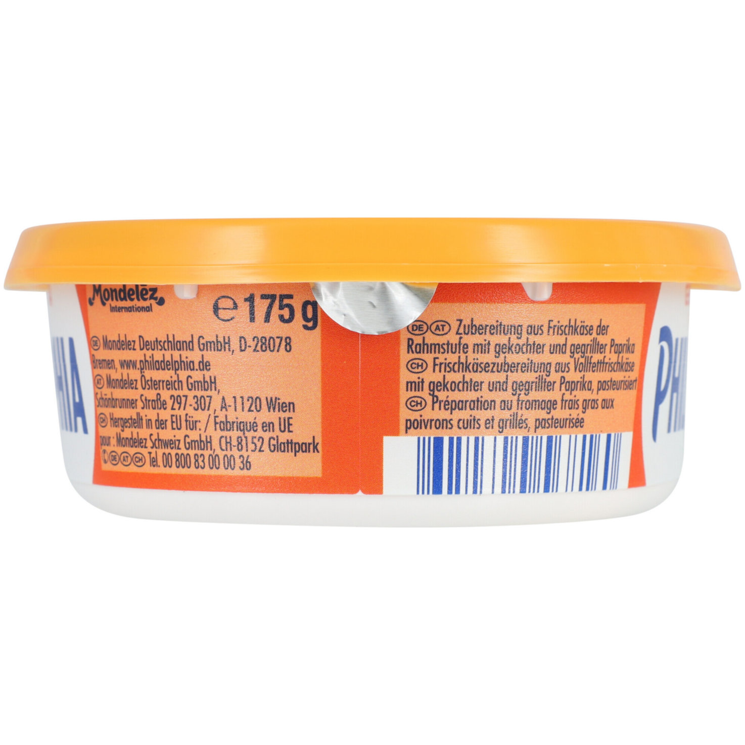Philadelphia gegrillte Paprika