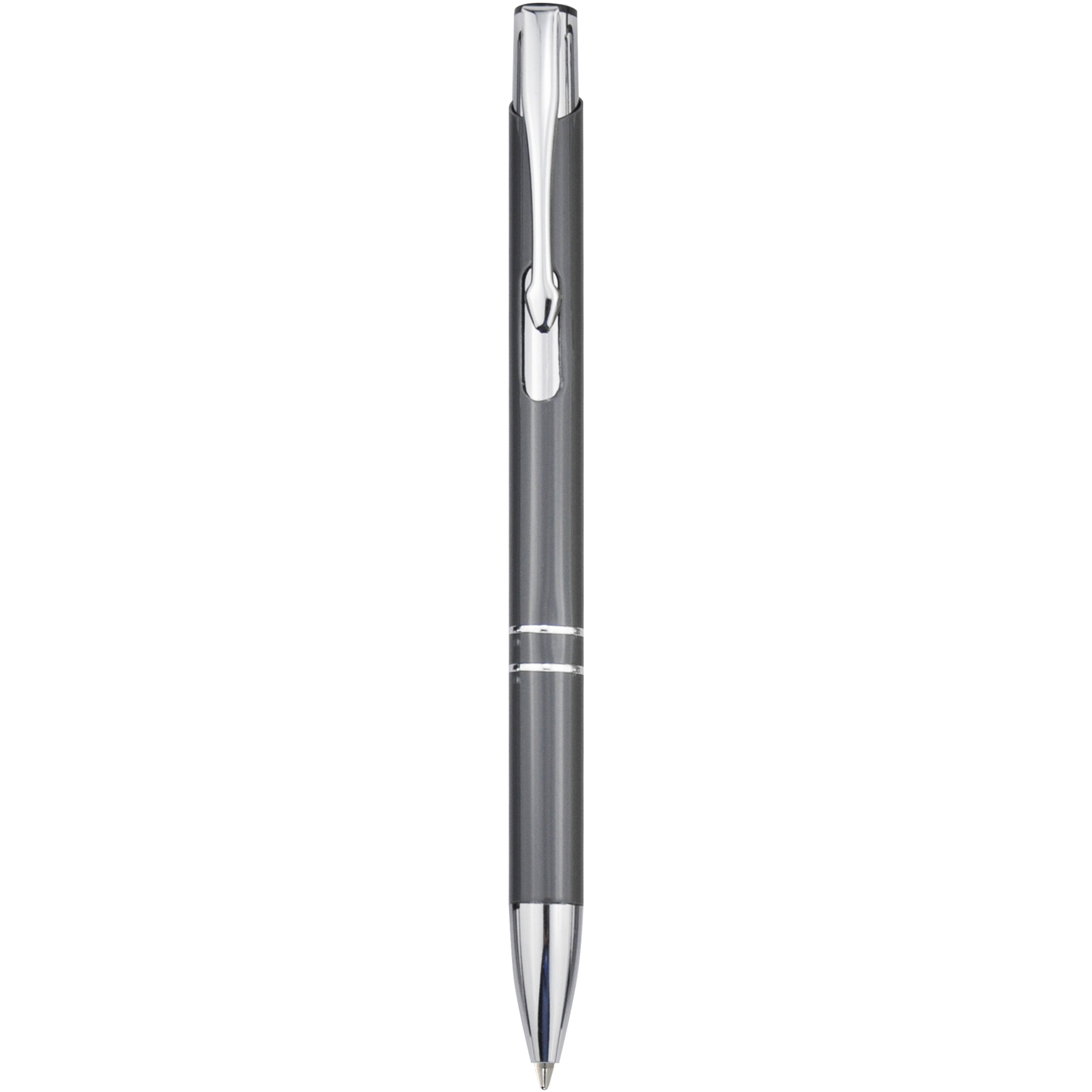 EgotierPro 107105 - Stylo bille rétractable en aluminium Moneta
