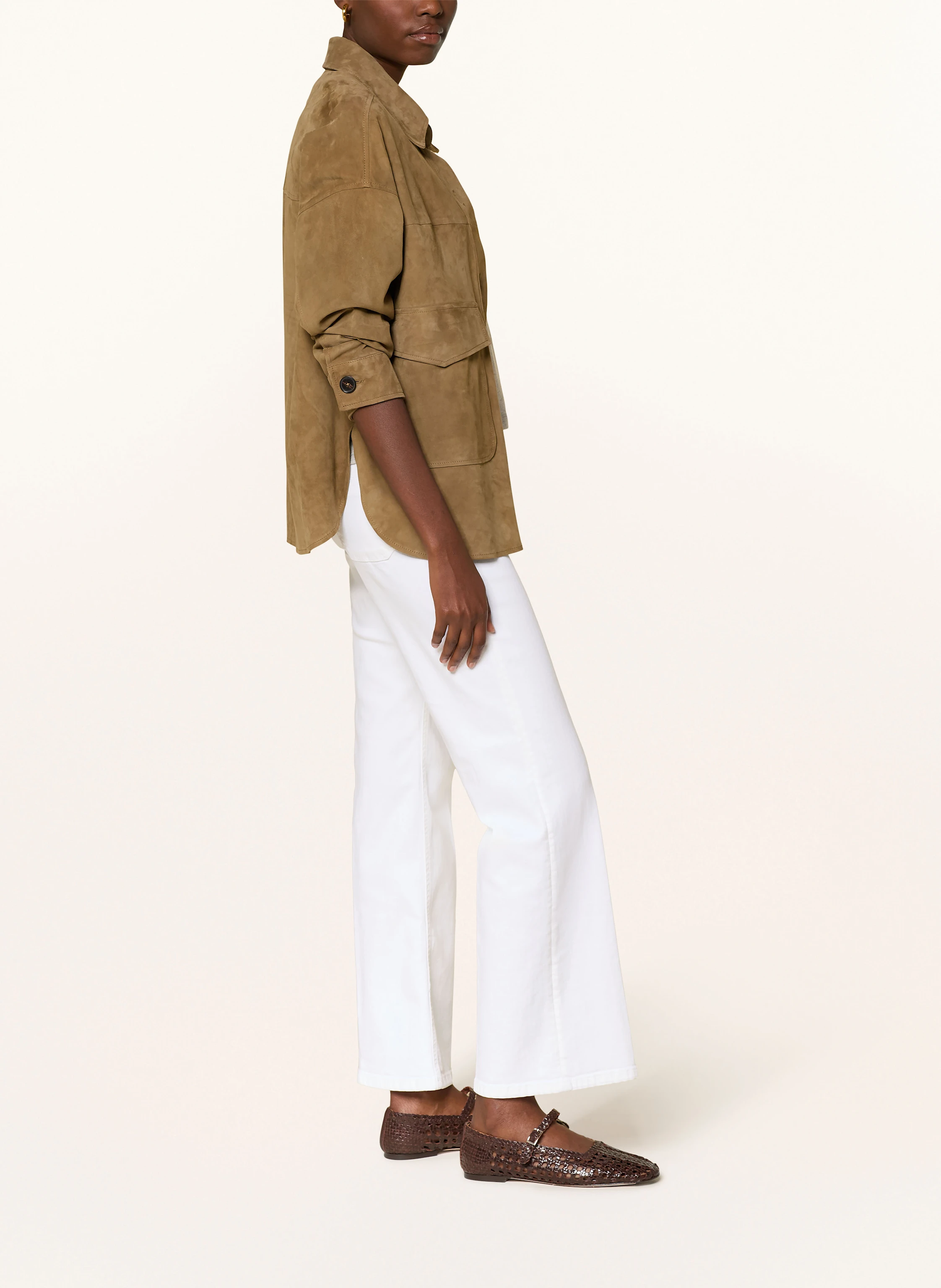 CAMBIO Wide Leg Jeans TESS
