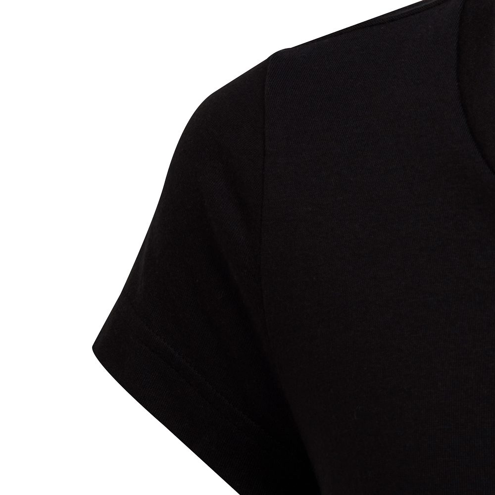 adidas Dance Metallic Print T-Shirt Mädchen schwarz