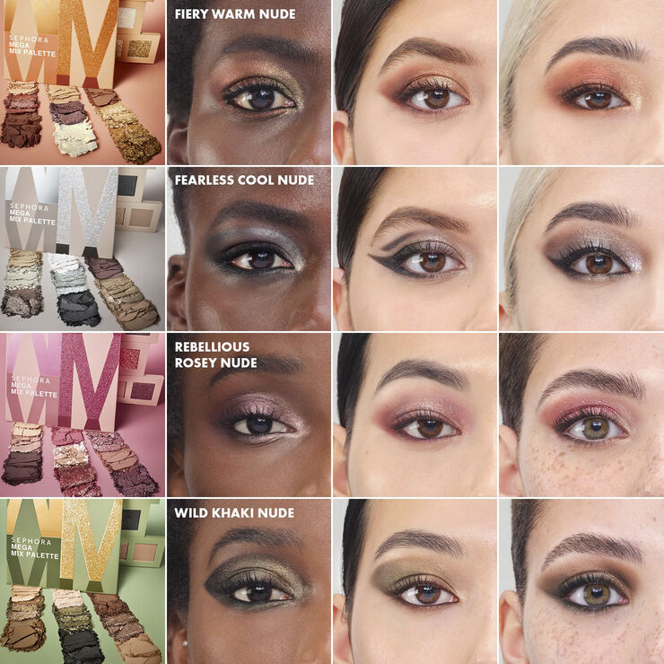 Sephora Collection Mega Mix Palette - Mega-palette med farver