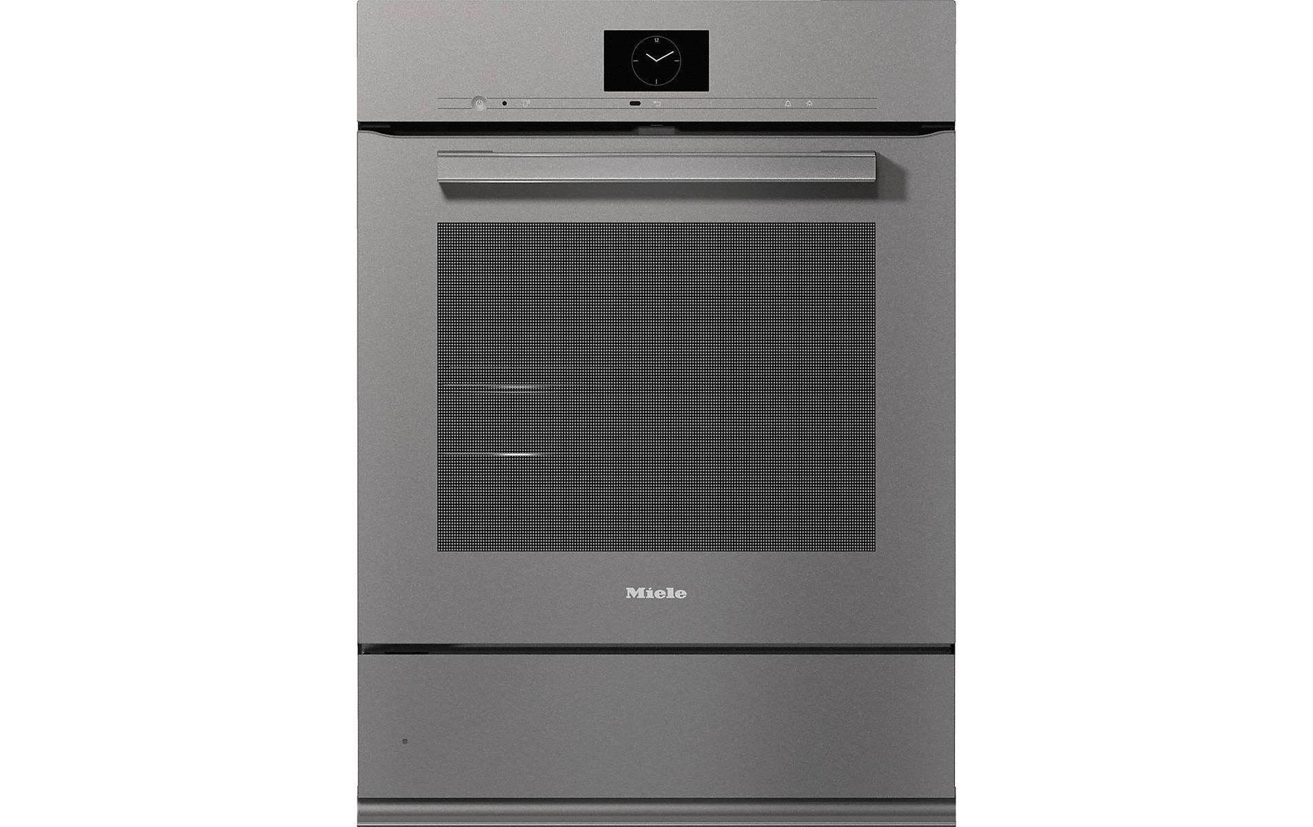 Einbaudampfbackofen H 7660-55 BP Graphit A+<br>Backofen im gut kombinierbaren Design mit Speisenthermometer