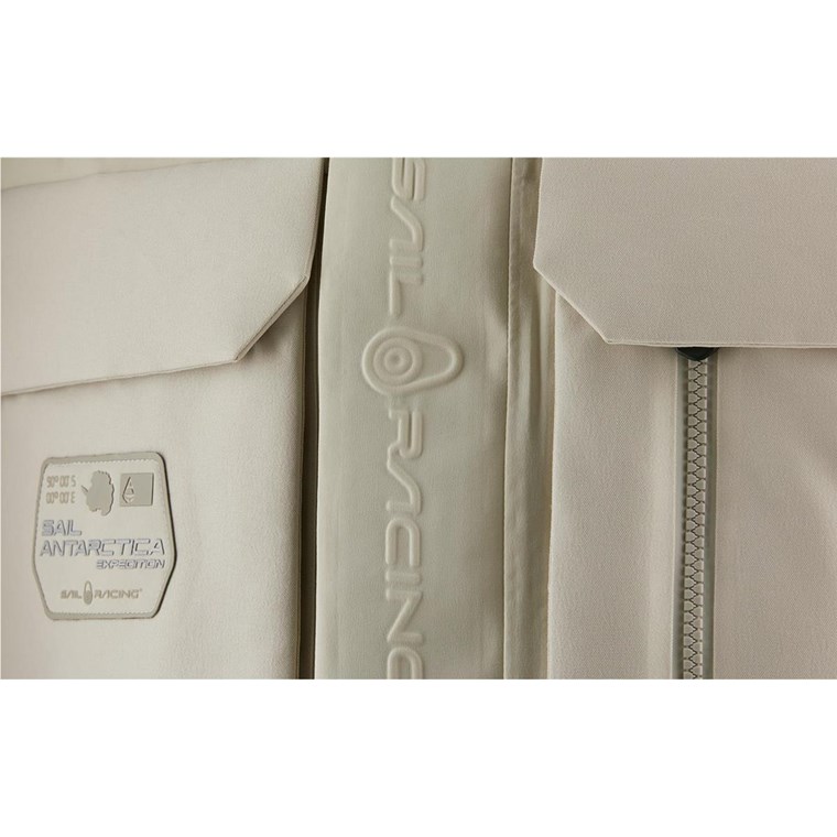 Sail Racing W Glacier Bay Parka Beige