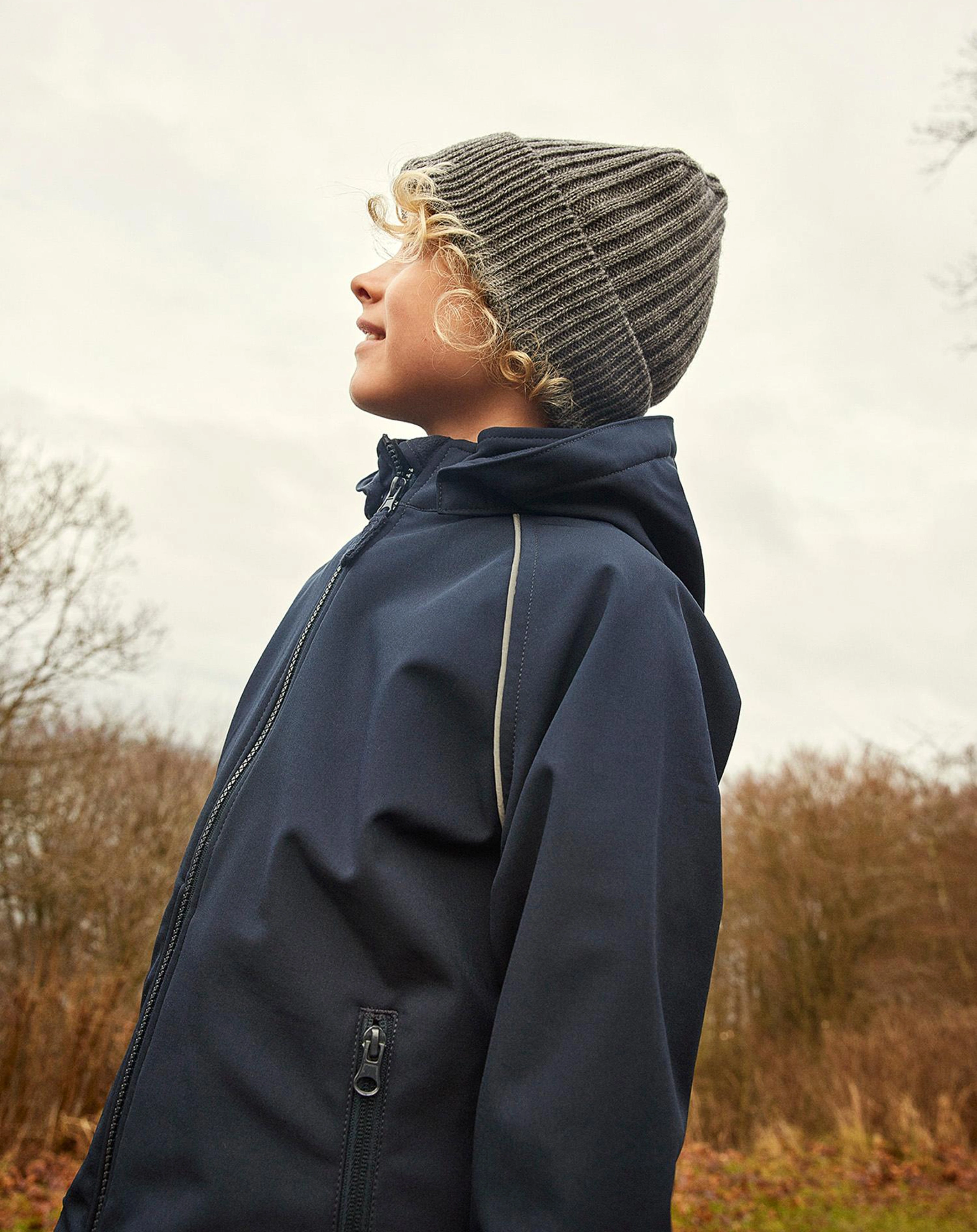 Softshelljacke NKMALFA in dark sapphire