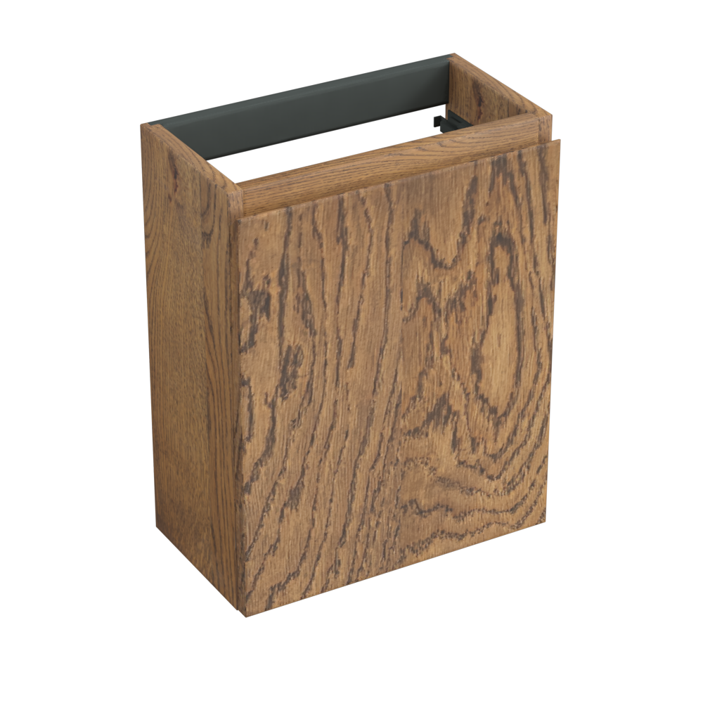 Forzalaqua Siena fonteinkast 40cm rechts castle brown