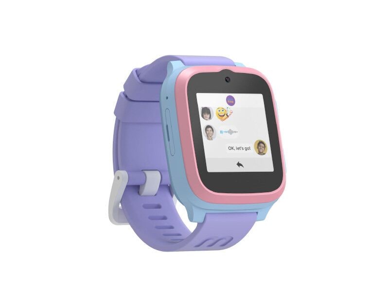 myFirst Smart Watch Fone S3 Blau/Rosa/Violett Ultimatives Smartwatch-Erlebnis für Kinder