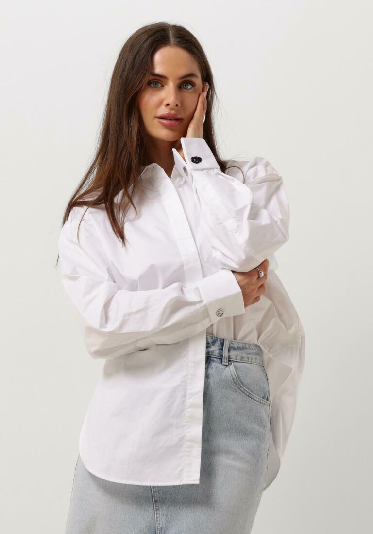 SECOND FEMALE witte second female blouse occasion new shirt