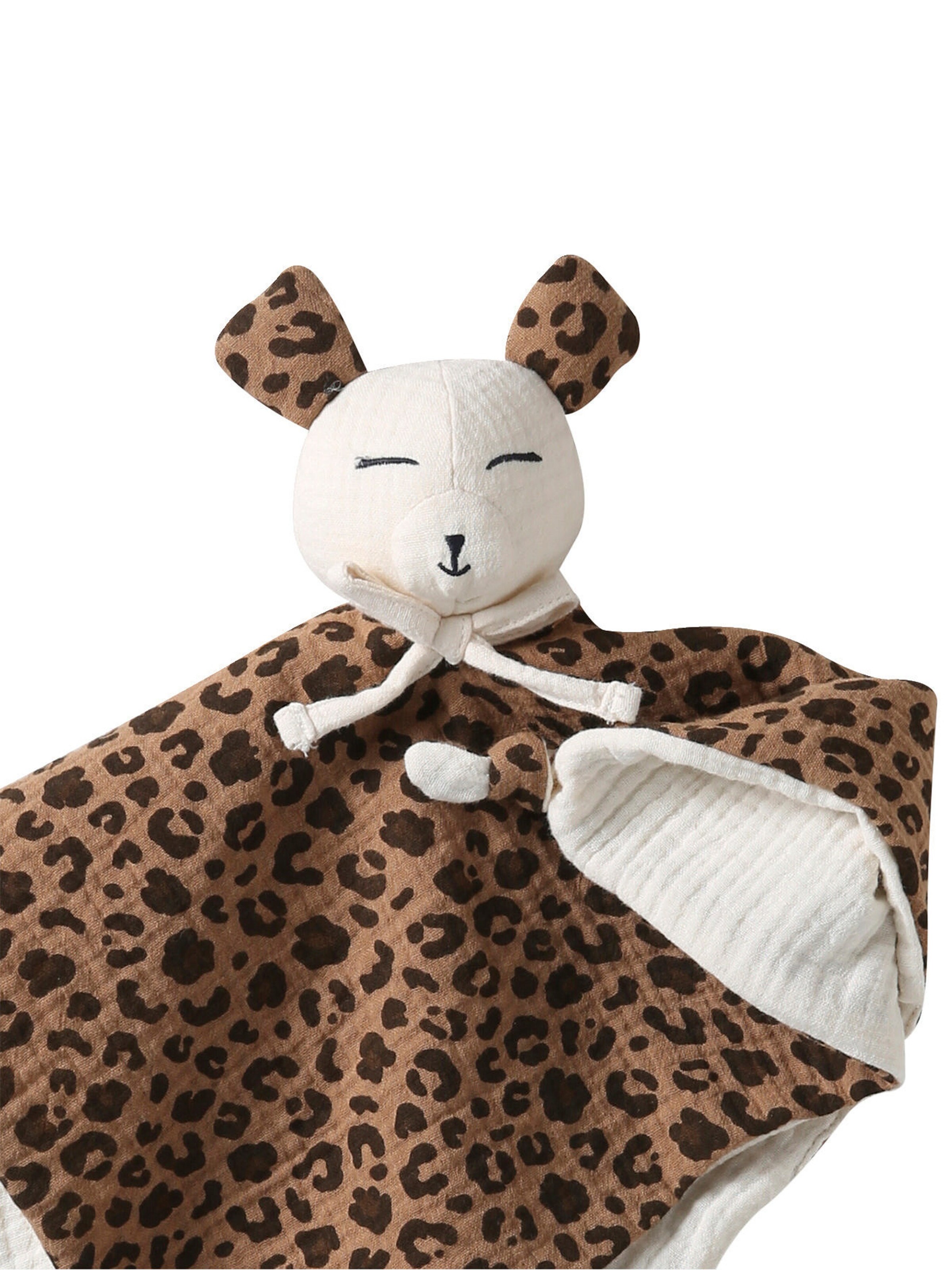 Envie de Fraise Bio-Kollektion: Baby Schmusetuch mit Beutel wollweiß