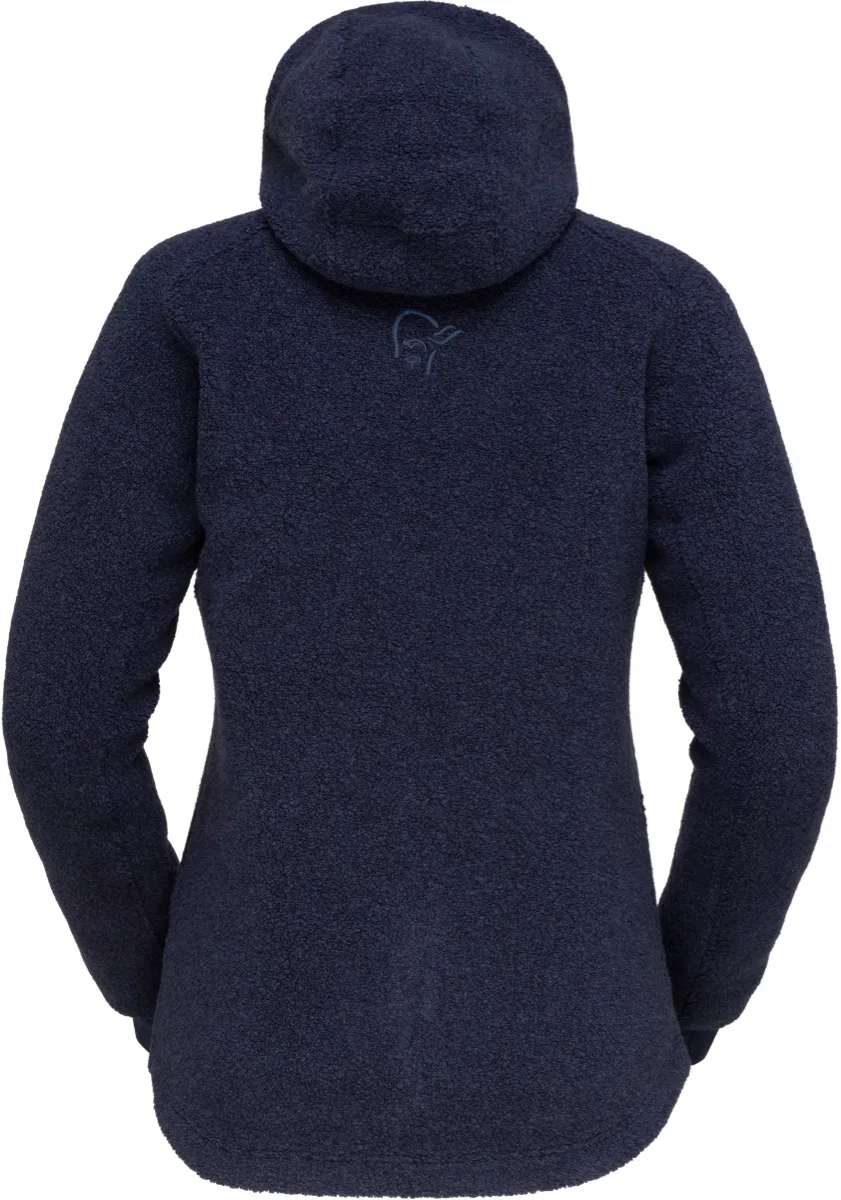 Norrøna Femund Warmwool3 Hood W'S Indigo Night Blue