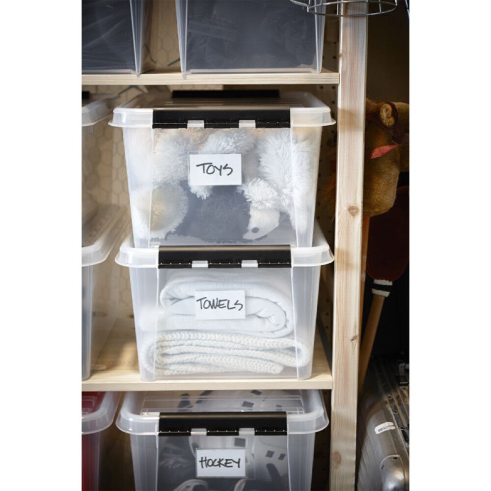 ETIKETTHOLDER SMARTSTORE TRANSPARENT 12PK