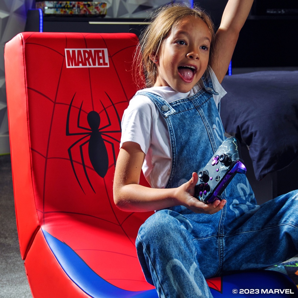 Rocker Marvel Icon Spider-Man Bodenschaukel-Gaming-Stuhl