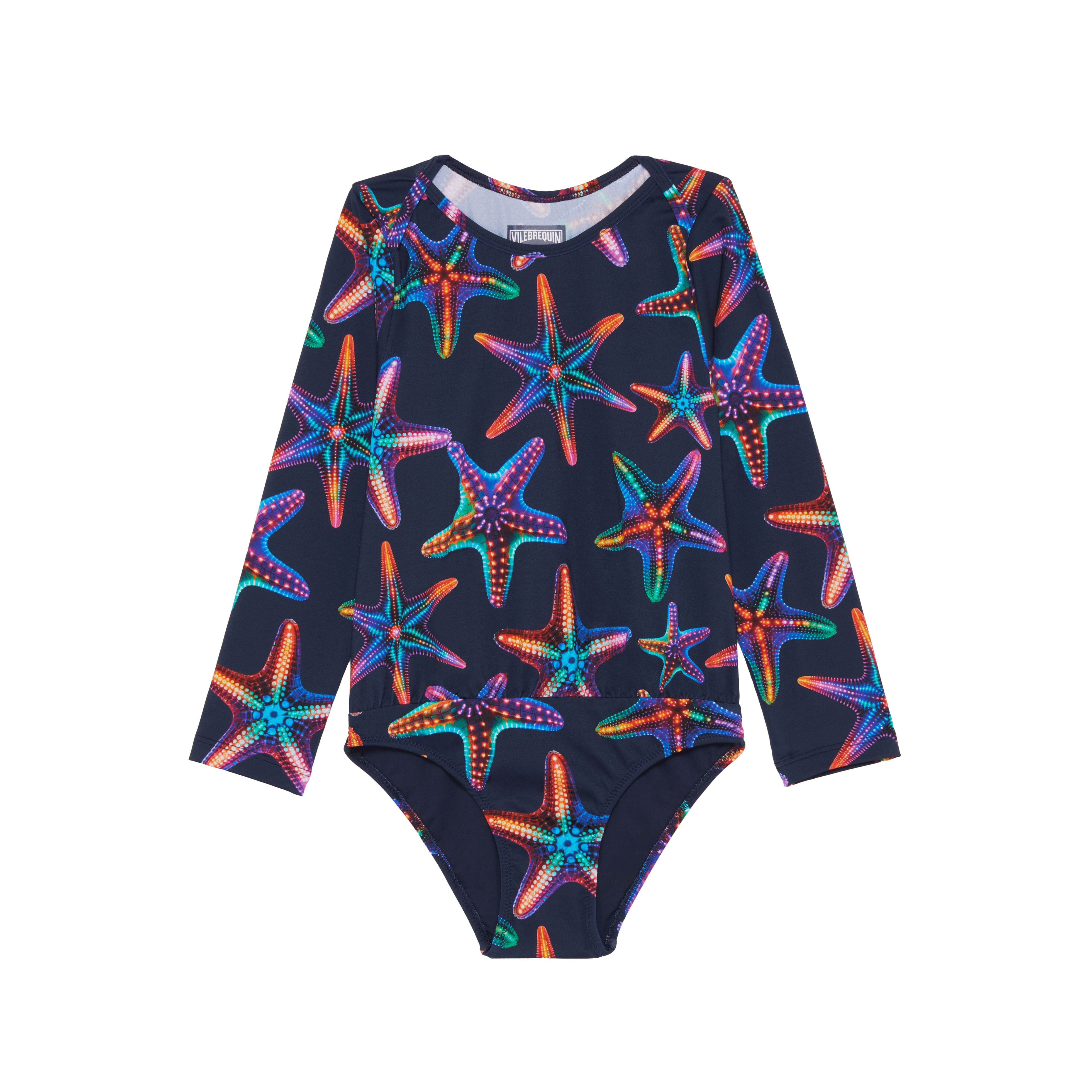 Maillot de bain une pièce Anti UV fille Disco Stars
