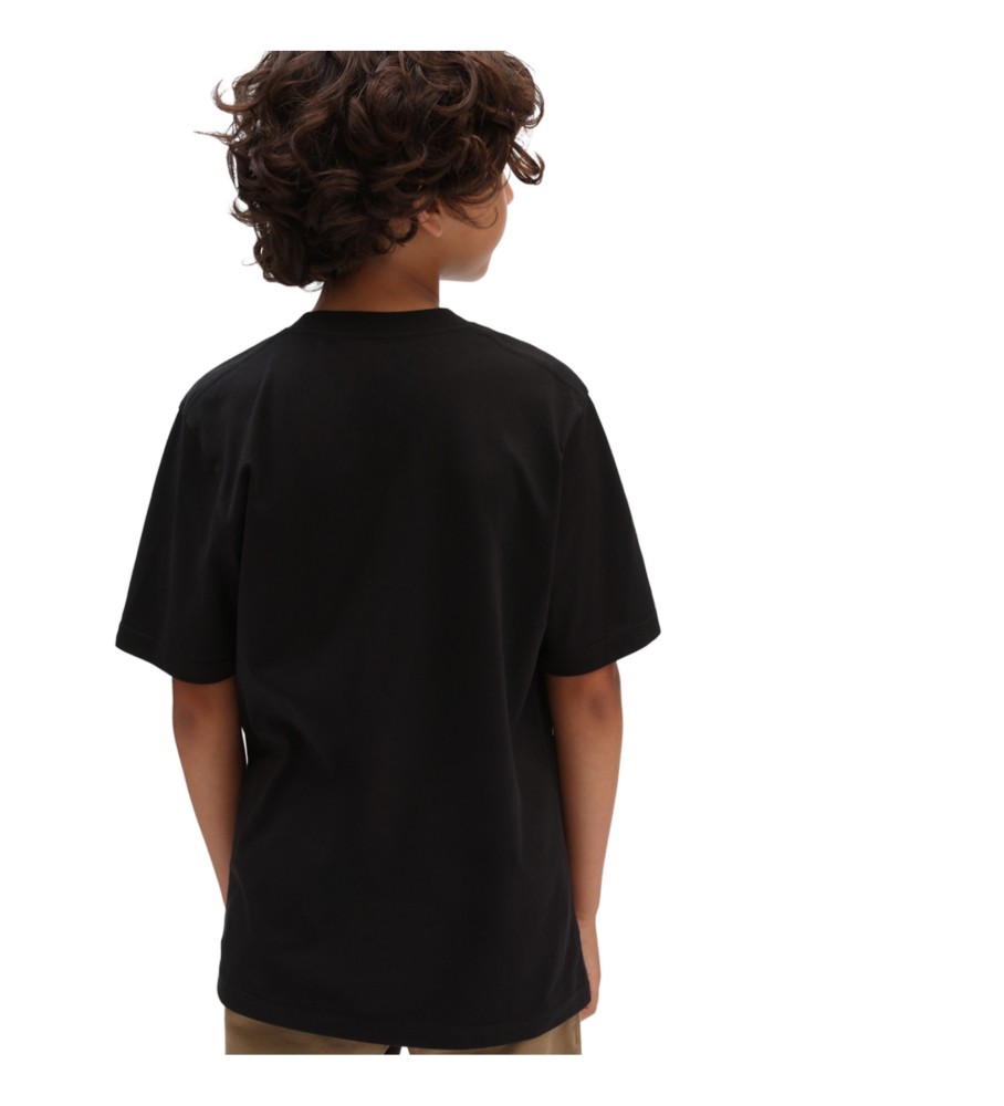 Camiseta Vans preta com logo