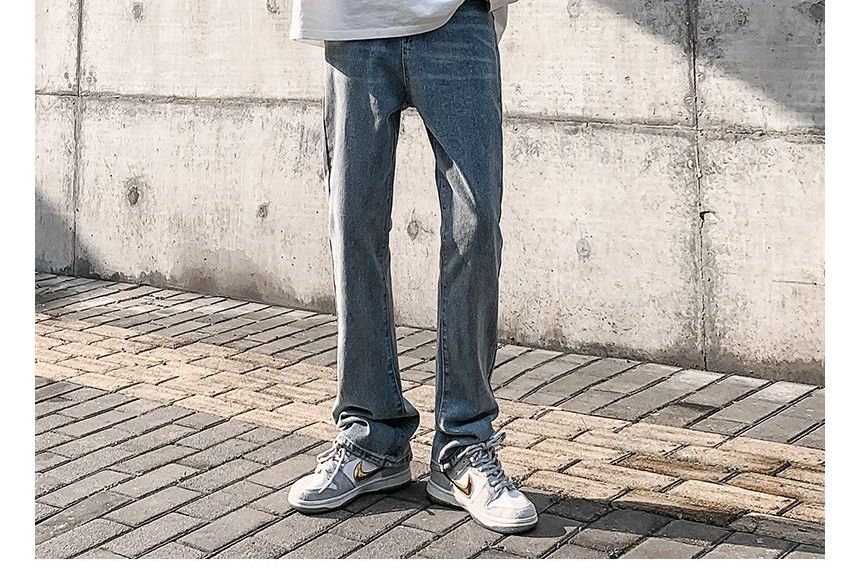 Wolfkane - Jeans met rechte pijpen en middelhoge taille