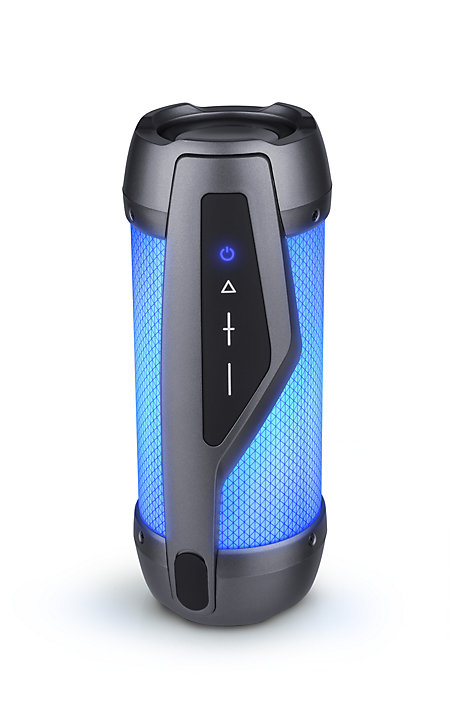 Enceinte lumineuse extérieur Bluetooth® sans fil Party Mini Bigben IP54 20W 345 lm l.11,5 x H.13 x P.25 cm