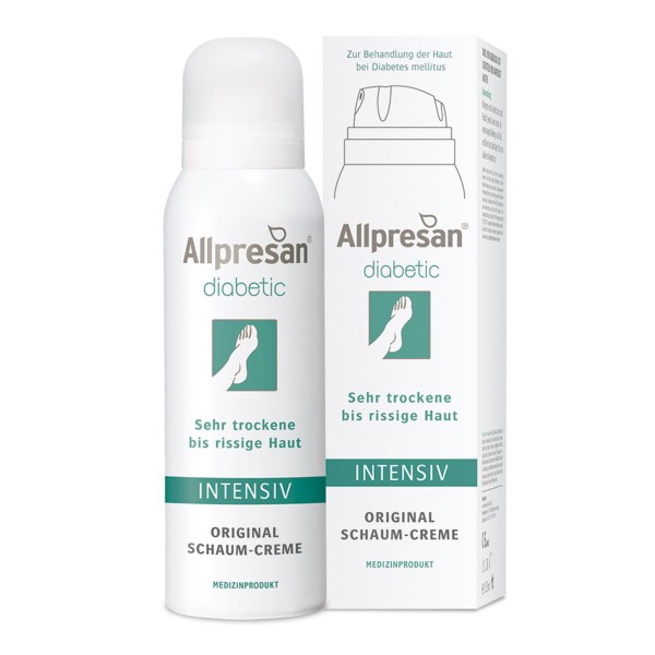 Allpresan diabetic Schaum-Creme INTENSIV Original Schaum-Creme 125ml