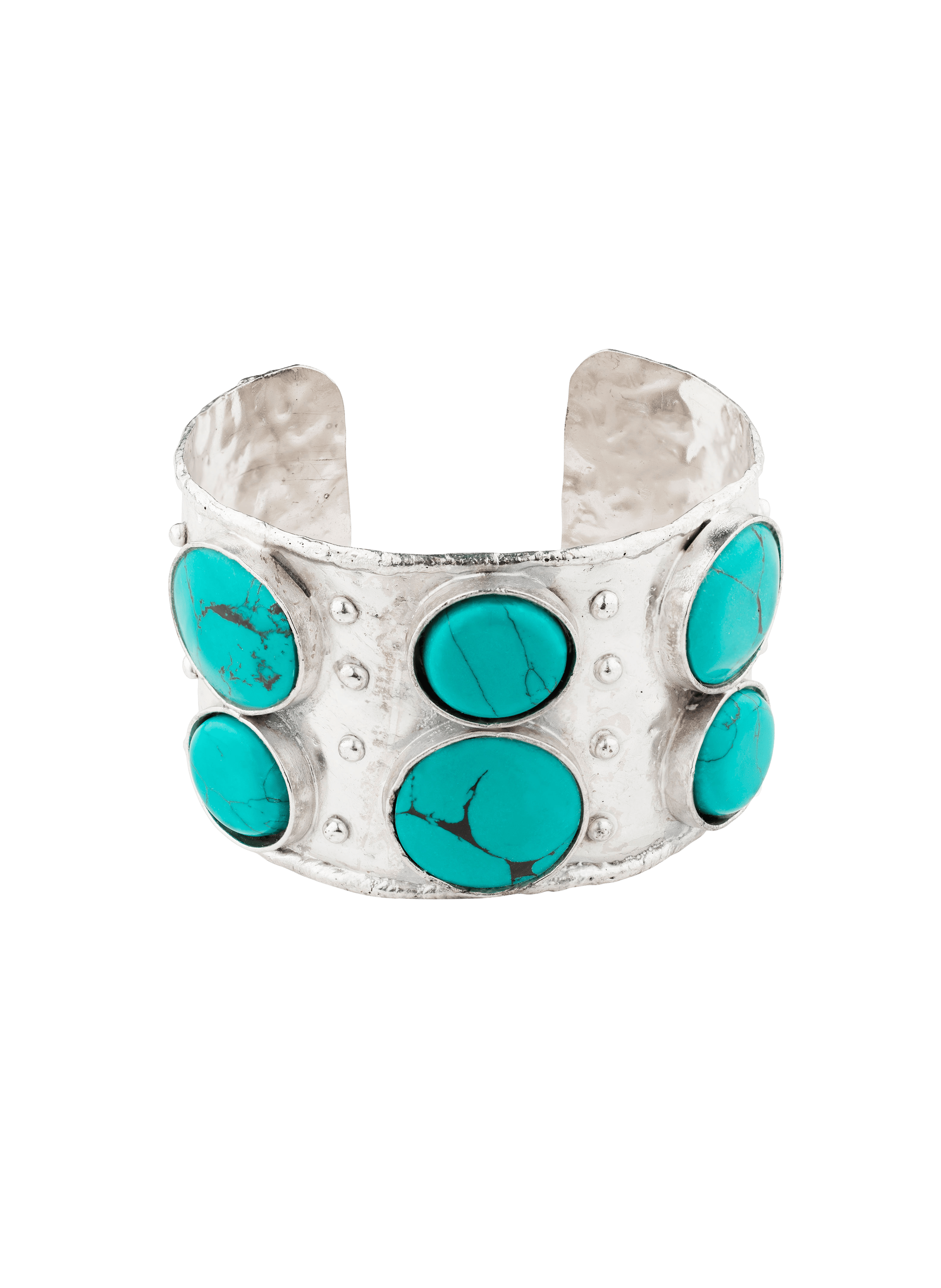 SHAMBALA - Bracelet jonc ajustable en laiton | Argent