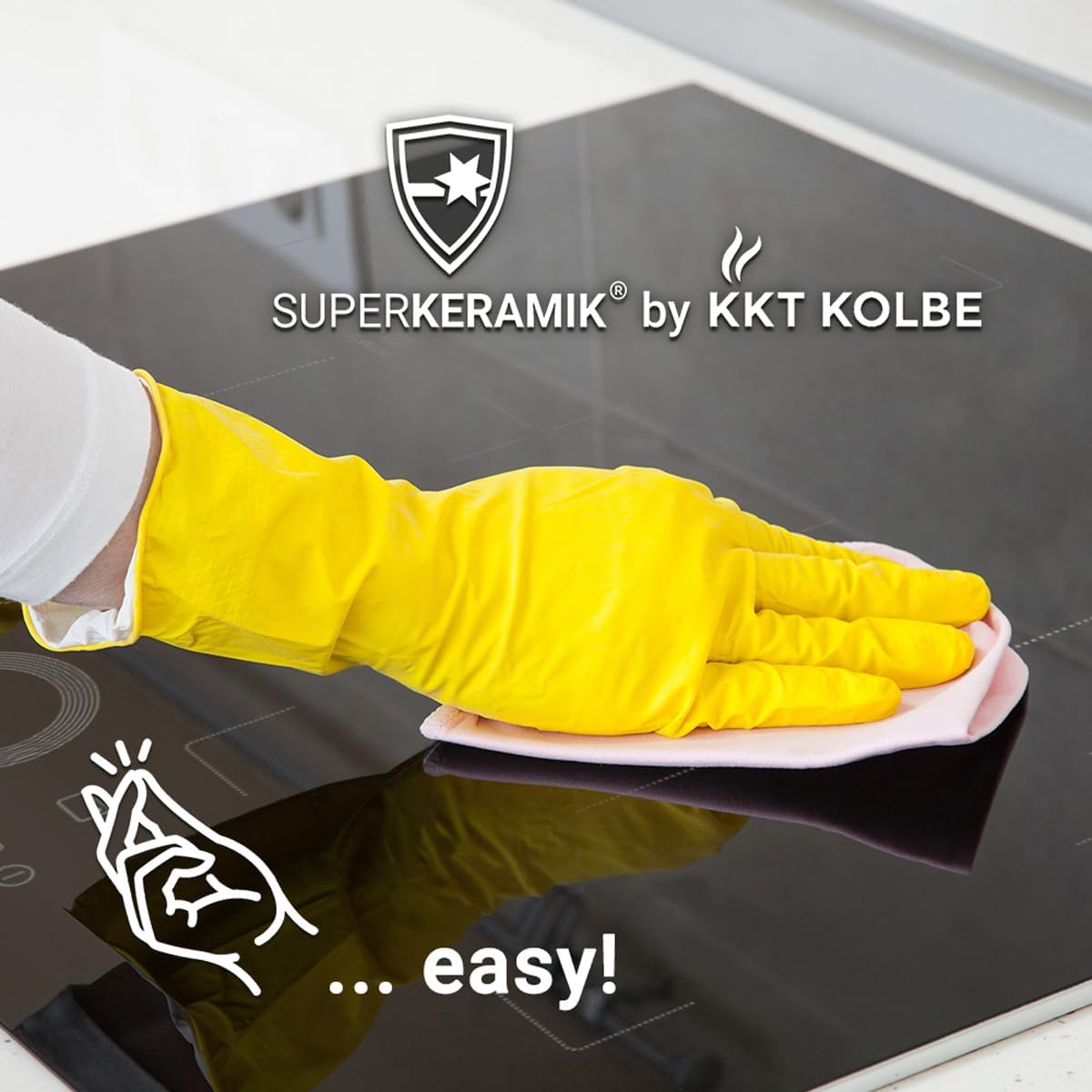 KKT KOLBE Autarkes Herdset | 60cm Einbaubackofen BO8810SS | 60cm Induktionskochfeld IH85904FZ | Heißluft | Teleskopauszüge | Timer | 2-fach Wärmeschutzverglasung | Kindersicherung | SET8810IH594FZ