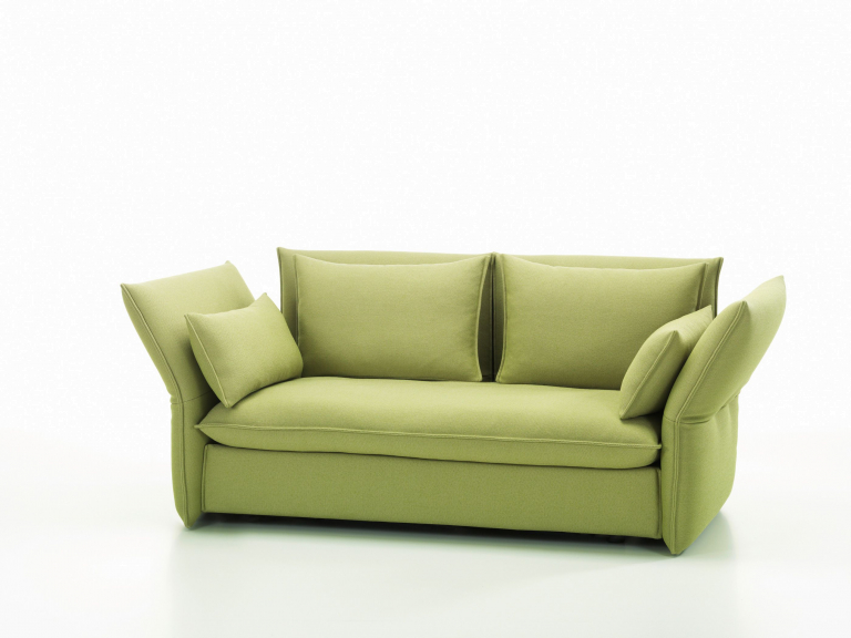 Vitra Mariposa 2-zits bank Iroko donkergrijs