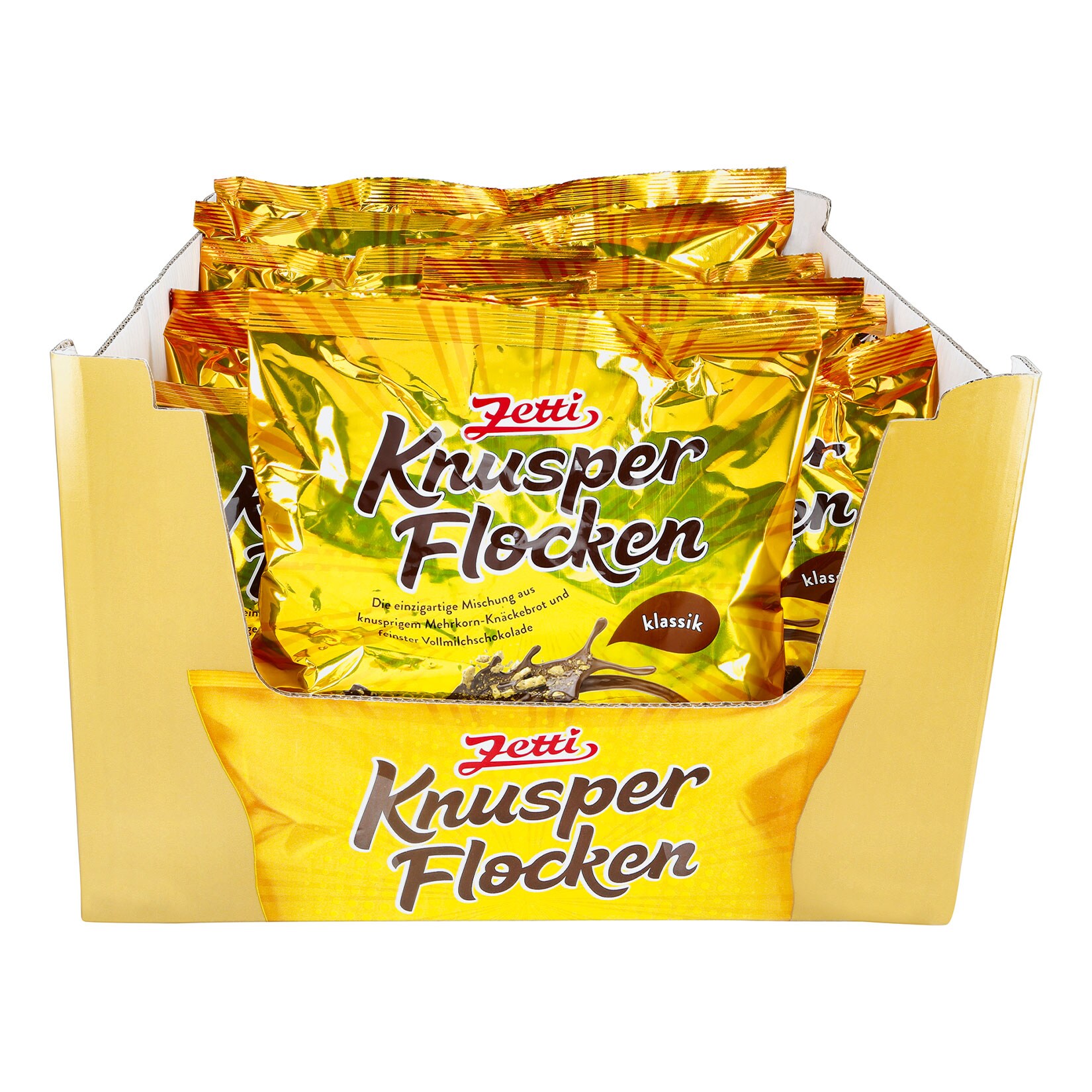 Zetti Knusperflocken 270 g, 28er Pack