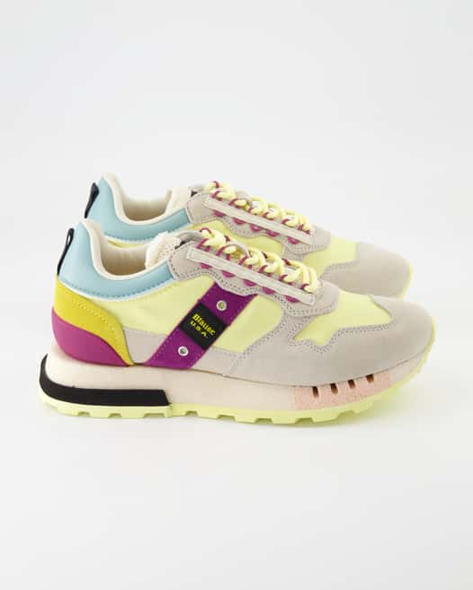 Blauer HOUMA Sneaker in Grau