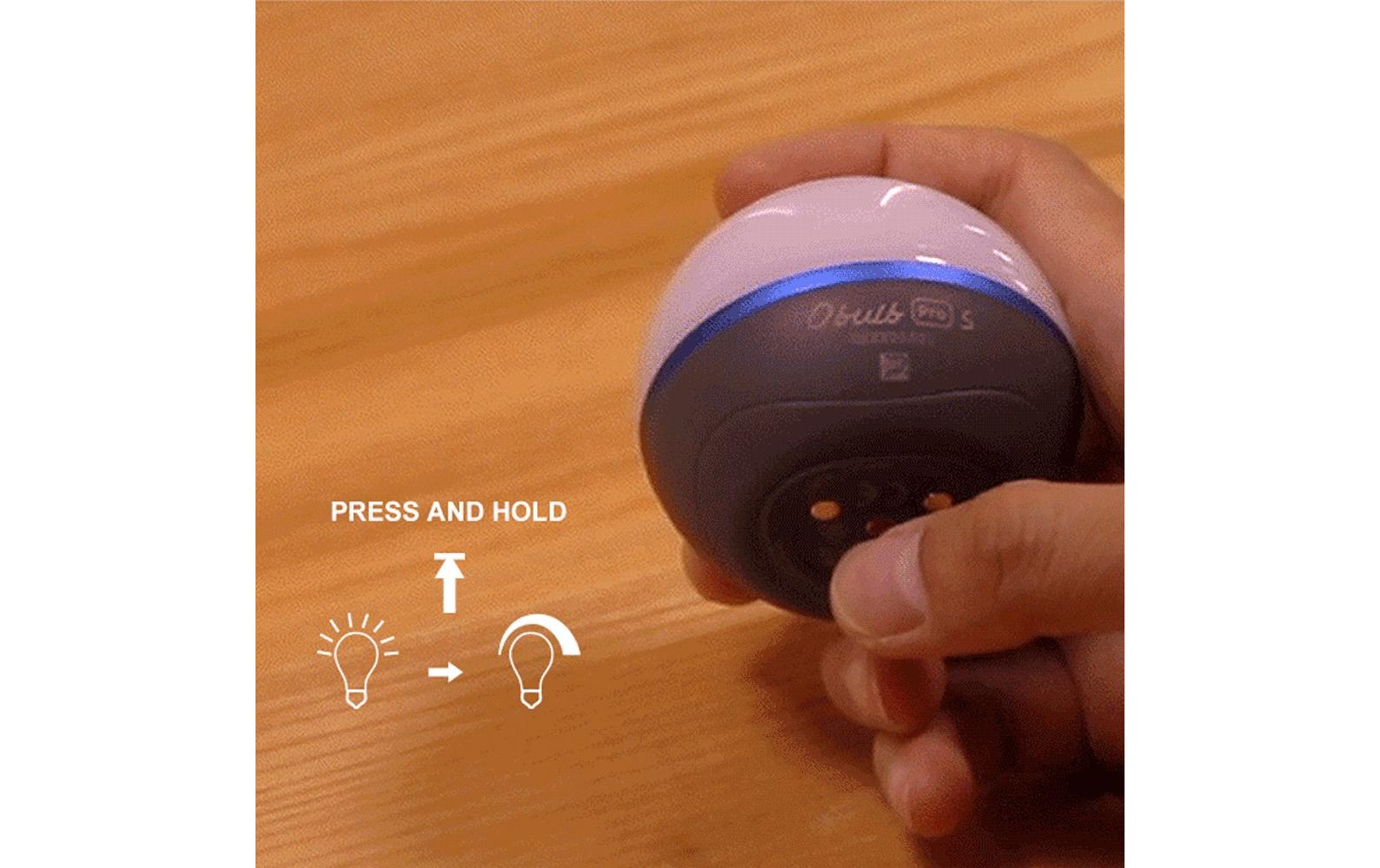 Laterne Obulb Pro S SchwarzMagnetische Lichtkugel