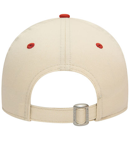 New Era Kasket - 9Forty - New York Yankees - Light Beige/R?d