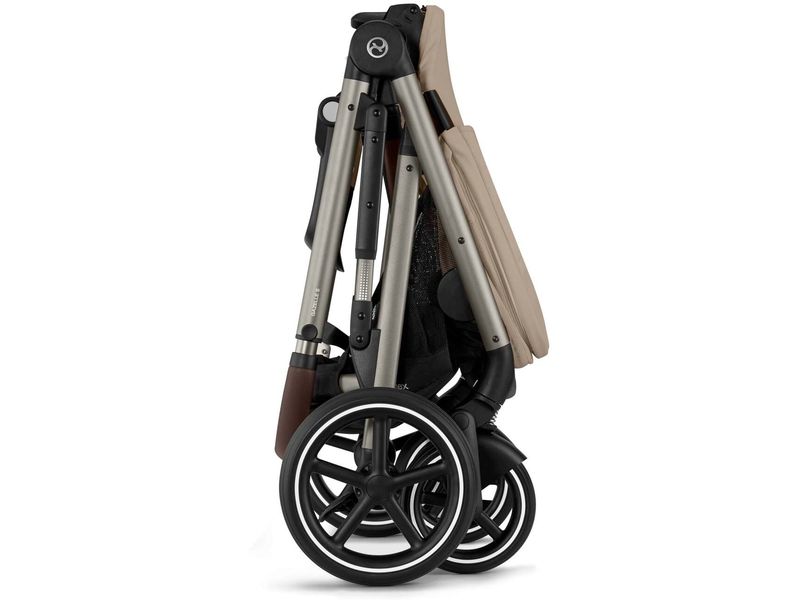 CYBEX Gold Kinderwagen Gazelle S Beige Kinderwagen mit 20 Kombinationen
